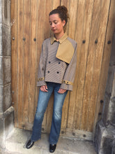 Charger l'image dans la galerie, VESTE TRENCH MOTIF MICRO