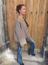 Charger l'image dans la galerie, VESTE TRENCH MOTIF MICRO