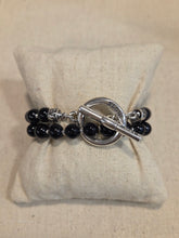 Charger l&#39;image dans la galerie, BRACELET NUDE AGATE NOIRE
