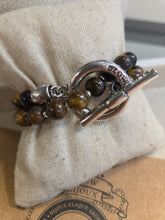 Charger l'image dans la galerie, BRACELET NUDE OEIL DU TIGRE ARGENT
