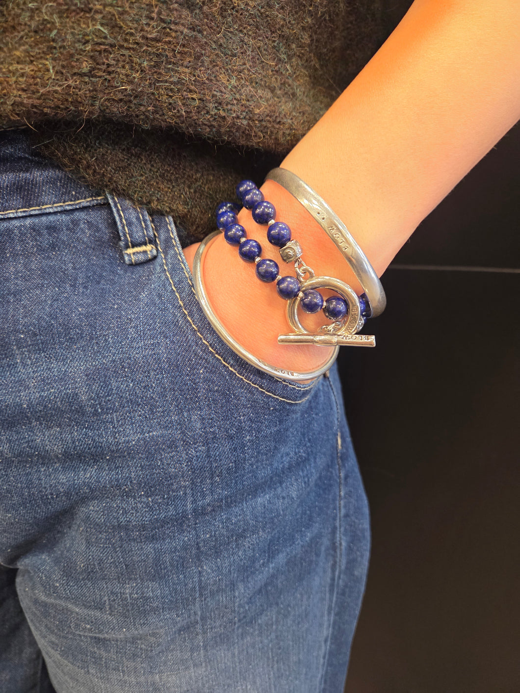 BRACELET NUDE LAPIS LAZULI