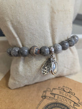Charger l'image dans la galerie, BRACELET JASPE GRIS
